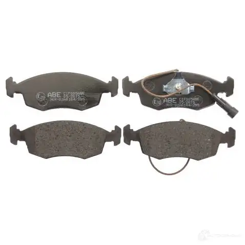 Тормозные колодки дисковые, комплект ABE 5900427188105 C1F005ABE 3338838 PTJ ZM изображение 0