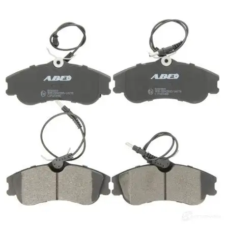 Тормозные колодки дисковые, комплект ABE ET 8CQ51 5900427189683 3338992 C1P025ABE