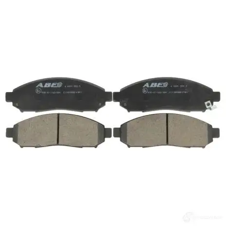 Тормозные колодки дисковые, комплект ABE C11089ABE Y ND7RLJ 3338553 5900427185227 изображение 0