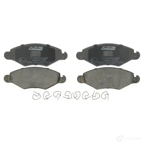 Тормозные колодки дисковые, комплект ABE C1P034ABE 5900427189744 3338998 JR MHH изображение 0