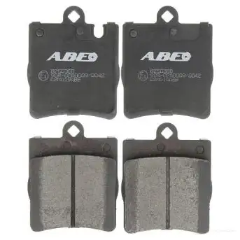 Тормозные колодки дисковые, комплект ABE 3339369 C2M019ABE 5900427193758 X8 4JU