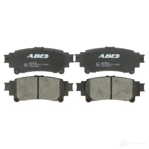 Тормозные колодки дисковые, комплект ABE C22042ABE 5900427192188 3 U2KA 3339227