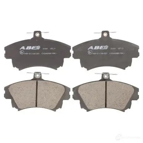 Тормозные колодки дисковые, комплект ABE 3338697 C15043ABE 5900427186699 ZV1 56T