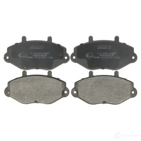 Тормозные колодки дисковые, комплект ABE 3338886 5900427188600 C1G021ABE M MT7P