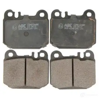 Тормозные колодки дисковые, комплект ABE IT 5DC 3339368 5900427193741 C2M018ABE