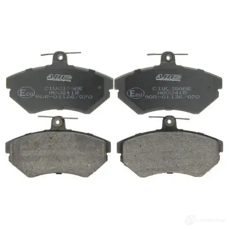 Тормозные колодки дисковые, комплект ABE C1W038ABE DP T3B 3339077 5900427190597
