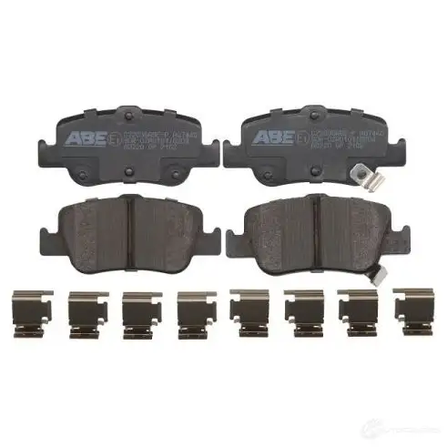 Тормозные колодки дисковые, комплект ABE D URC4W C22036ABE 3339222 5900427192133 изображение 0