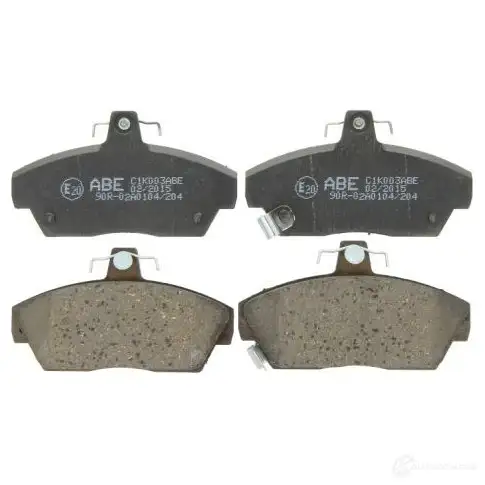 Тормозные колодки дисковые, комплект ABE 3338930 HB ZF9W C1K003ABE 5900427189041 изображение 0