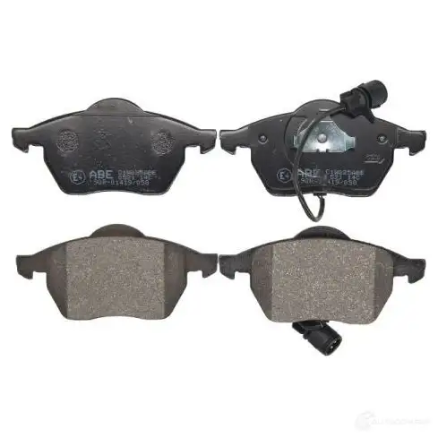 Тормозные колодки дисковые, комплект ABE 3339066 W AV963 C1W025ABE 5900427190474