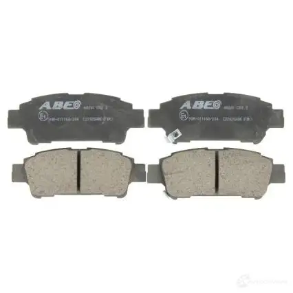 Тормозные колодки дисковые, комплект ABE 5900427192041 3339213 C22025ABE IFE6 8D