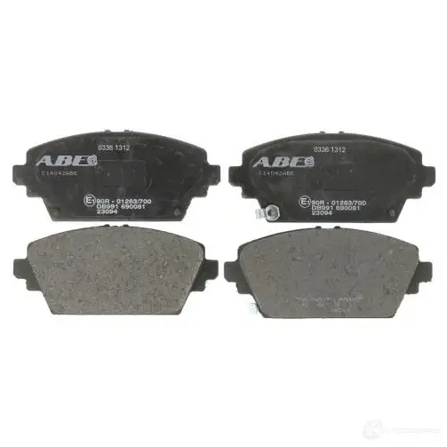 Тормозные колодки, комплект ABE 3338643 5900427186163 c13059abe G9ZB8 Y изображение 0