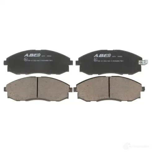 Тормозные колодки дисковые, комплект ABE C10506ABE 5900427184732 3338503 6E 265