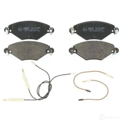 Тормозные колодки дисковые, комплект ABE C1C041ABE NIOT T2L 5900427187771 3338804 изображение 0