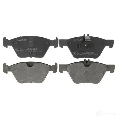 Тормозные колодки дисковые, комплект ABE 3338947 5900427189232 C1M020ABE I5V9 DD