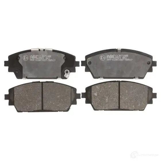 Тормозные колодки дисковые, комплект ABE FV4O X C13071ABE 1437297285