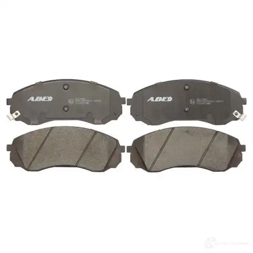 Тормозные колодки дисковые, комплект ABE C10327ABE 5900427184657 3338495 BWT 4G