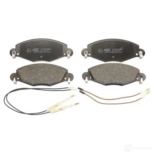 Тормозные колодки дисковые, комплект ABE DDKM F2G 5900427187788 C1C042ABE 3338805 изображение 0