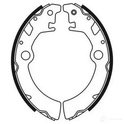 Тормозные колодки ABE 3338315 5900427182783 HBC PWAH C08003ABE - Изображение 1