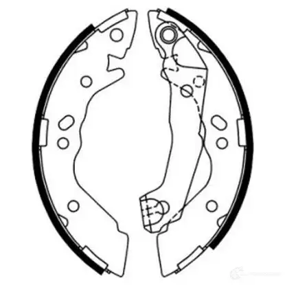 Тормозные колодки ABE 3338186 7NL1 A C00504ABE 5900427181526 изображение 1