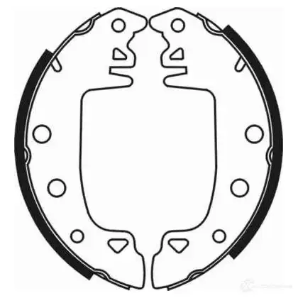 Тормозные колодки ABE 3338338 H45TXA W 5900427183018 C0C006ABE изображение 1