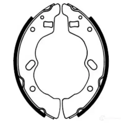 Тормозные колодки ABE 3338259 C03017ABE 5900427182233 VVF YS - Изображение 1
