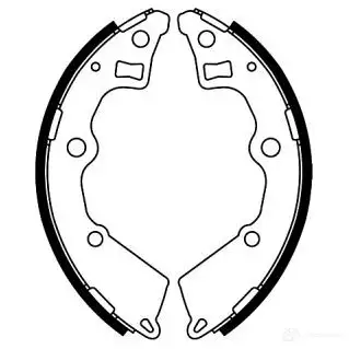 Тормозные колодки ABE DZT J7 C00321ABE 3338171 5900427181397 - Изображение 1