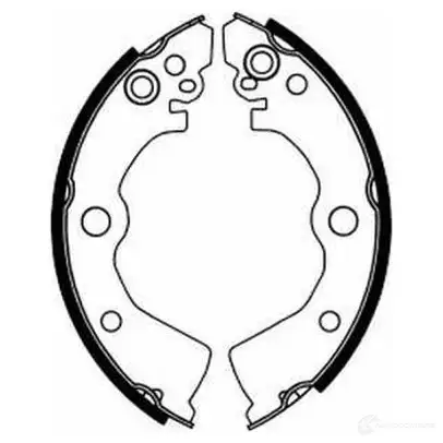 Тормозные колодки ABE 5900427181793 3338213 C01042ABE WZUI C1 изображение 1