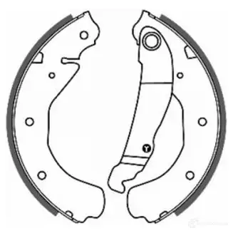Тормозные колодки ABE 3338451 C0X003ABE 5900427184206 I PJREV изображение 0