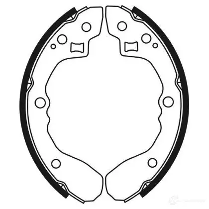 Тормозные колодки ABE C00313ABE 5 ADG7 3338167 5900427181359 - Изображение 1