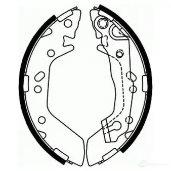 Тормозные колодки ABE 3338190 C00515ABE 5900427181564 W 9B589 - Изображение 1