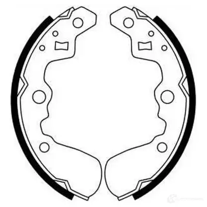 Тормозные колодки ABE 5900427182837 C08013ABE 3338320 3I F99 изображение 1