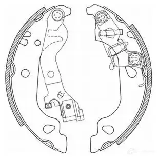 Тормозные колодки ABE 3338360 ZW 1ZF5 C0F018ABE 5900427183254 - Изображение 1