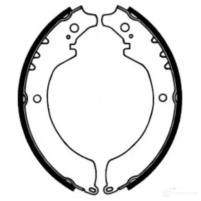 Тормозные колодки ABE 9DRDC S 5900427182660 C06007ABE 3338303 изображение 0
