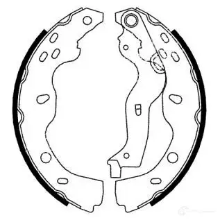 Тормозные колодки ABE XF E3ZMU 3338328 5900427182912 C08024ABE - Изображение 1