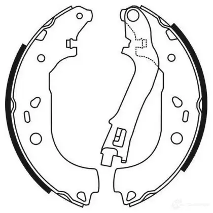 Тормозные колодки ABE 3338368 VU ZNA C0F032ABE 5900427183339 изображение 2