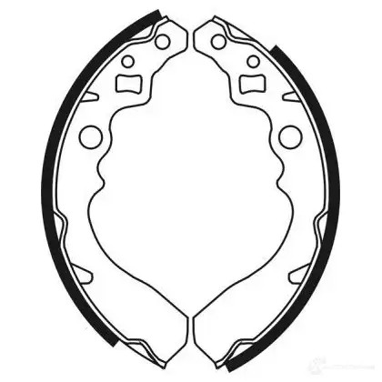 Тормозные колодки ABE 2S T54 5900427182677 C06008ABE 3338304 изображение 0
