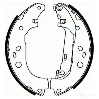 Тормозные колодки ABE 3338393 C0G050ABE TN YK6V 5900427183605 изображение 0
