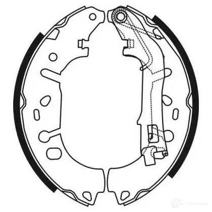 Тормозные колодки ABE XZP9XI T 5900427183322 3338367 C0F031ABE изображение 2
