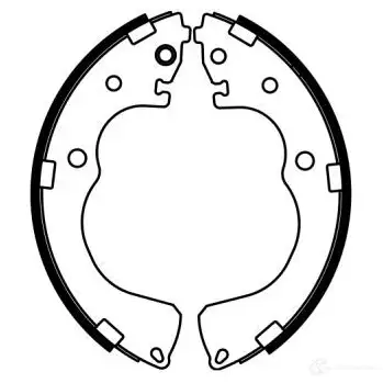 Тормозные колодки ABE 3338267 C03040ABE FOG PYQ 5900427182318 - Изображение 1