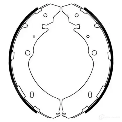 Тормозные колодки ABE 5900427182974 HTJ8 P C09009ABE 3338334 - Изображение 1