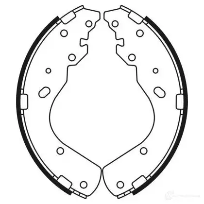 Тормозные колодки ABE C03044ABE 3338270 XSY MF 5900427182349 изображение 0