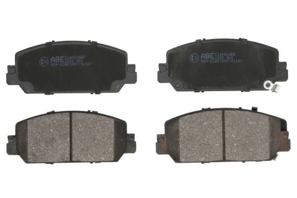 Тормозные колодки дисковые, комплект ABE FH 6EUG 1440138873 C14061ABE