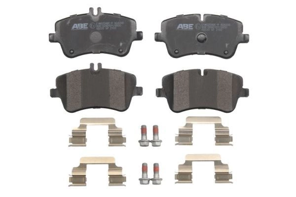 Тормозные колодки дисковые, комплект ABE C1M025ABE-P LQK0 33 1440138921