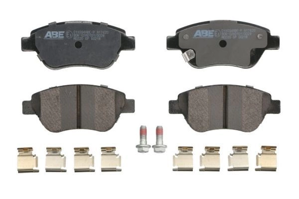Тормозные колодки дисковые, комплект ABE VYM0 S5Y C1X034ABE-P 1440138964