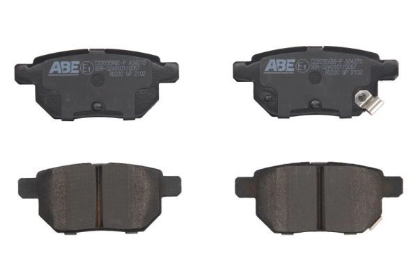 Тормозные колодки дисковые, комплект ABE C22035ABE-P 1440138992 DQW6P U изображение 0