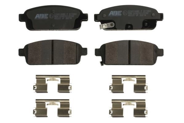 Тормозные колодки дисковые, комплект ABE 1440139076 C2X014ABE-P H XR0D изображение 0