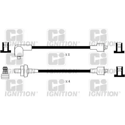 Высоковольтные провода зажигания QUINTON HAZELL XC1140 S 87A5K1 692905 FALH8