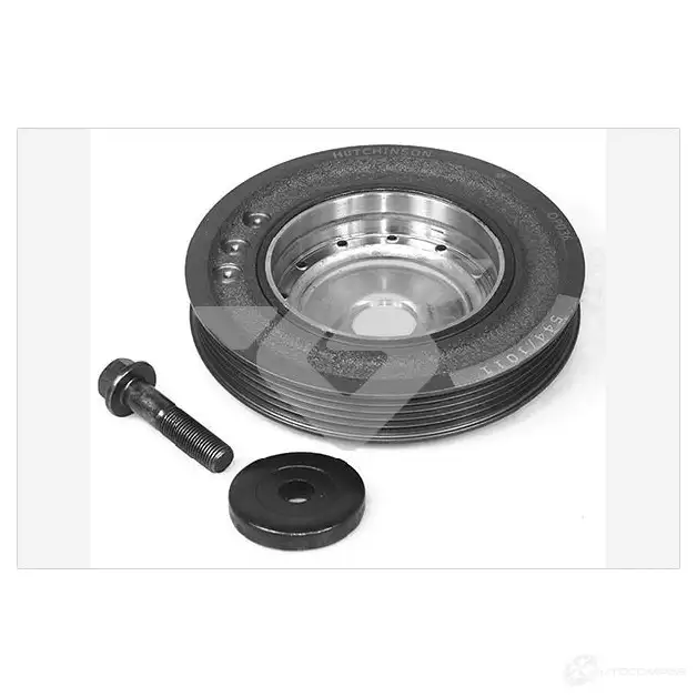 Комплект ременного шкива коленвала HUTCHINSON F DQOG dp036s 3159750825757 1220851524 изображение 0