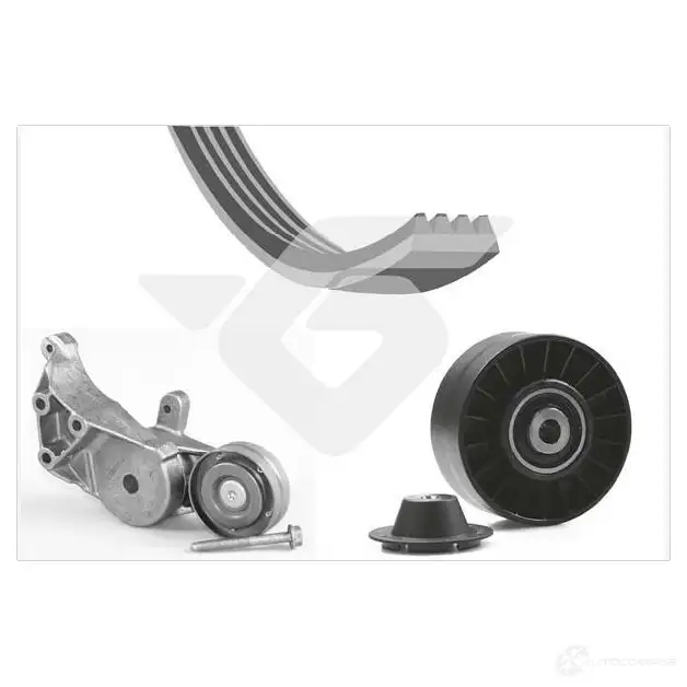 Приводной ремень в комплекте HUTCHINSON 1987392 3159750802314 khv207 1M ZGW