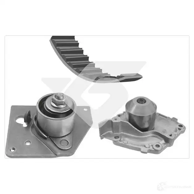 Комплект ремня грм с водяным насосом HUTCHINSON kh151wp55 1986765 3159750631525 P2O F1RS